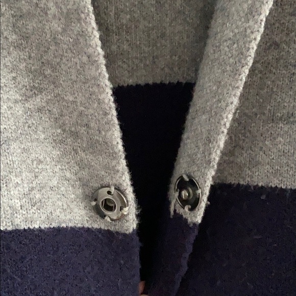 Colourblock Longline Cardigan - Picture 3 of 4